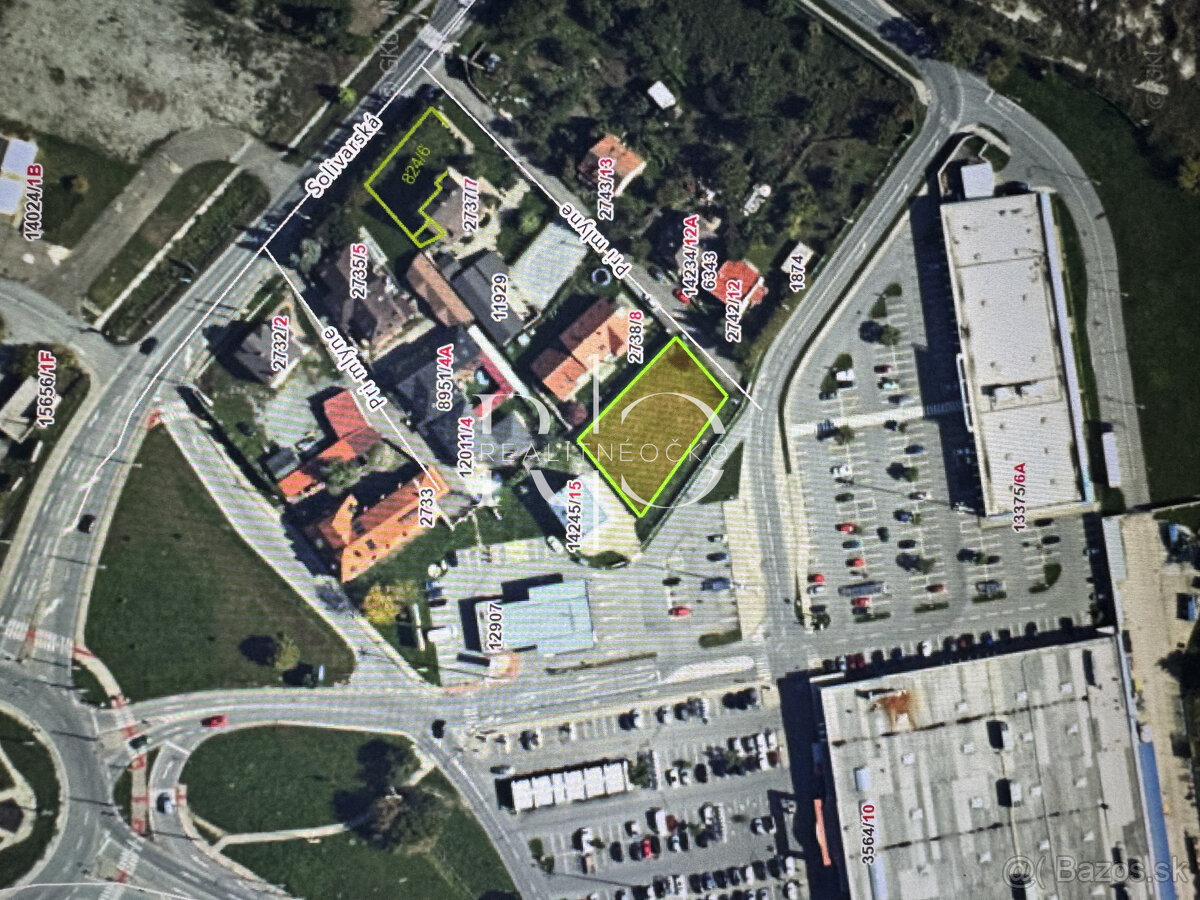 Na predaj strategický pozemok - 803m2, Prešov /Košická