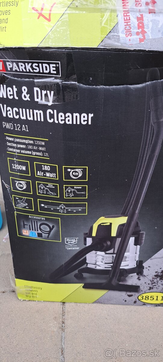 Vysavac na mokre s suche vysavanie