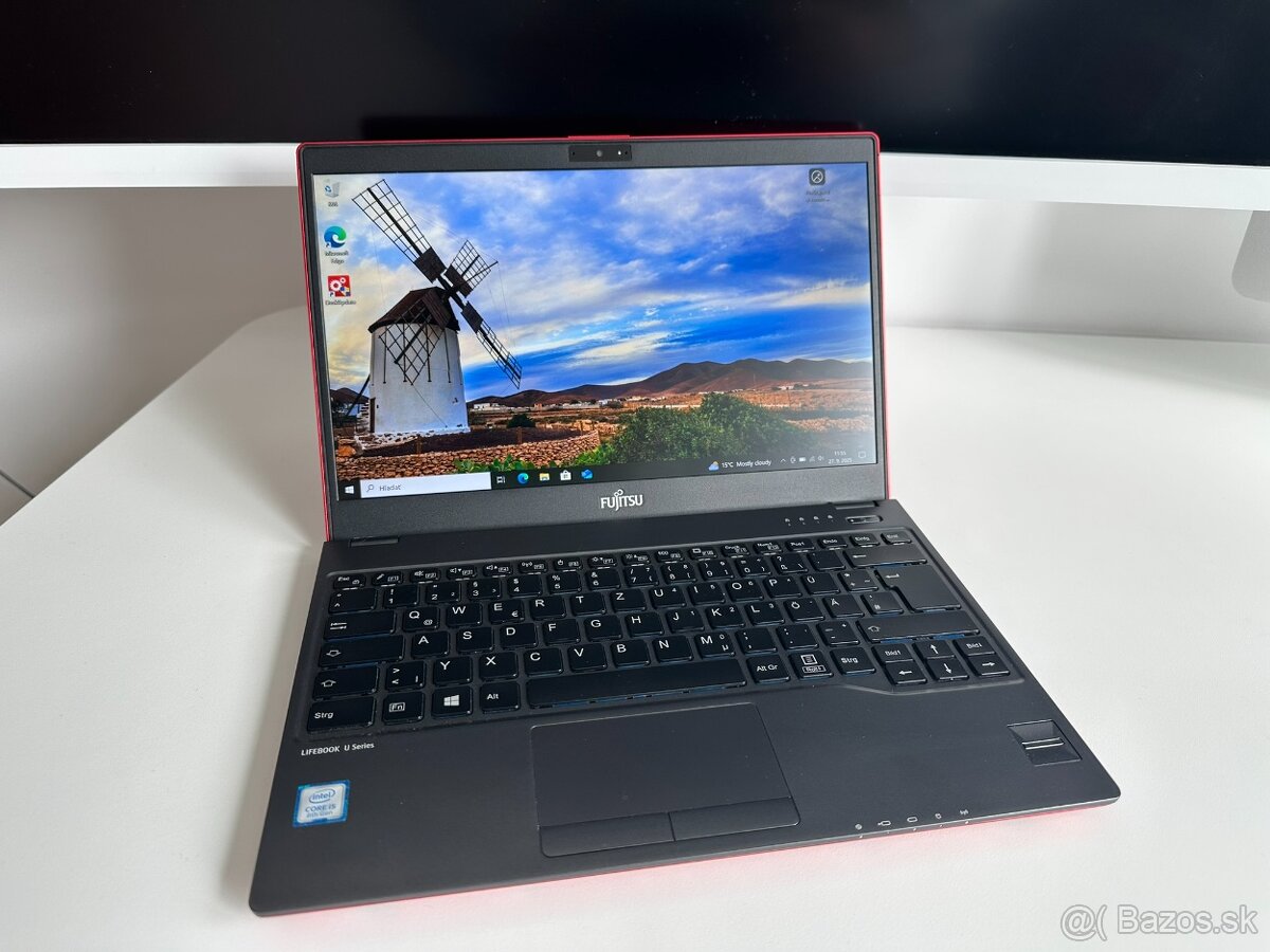Fujitsu LifeBook U938 červený ultrabook