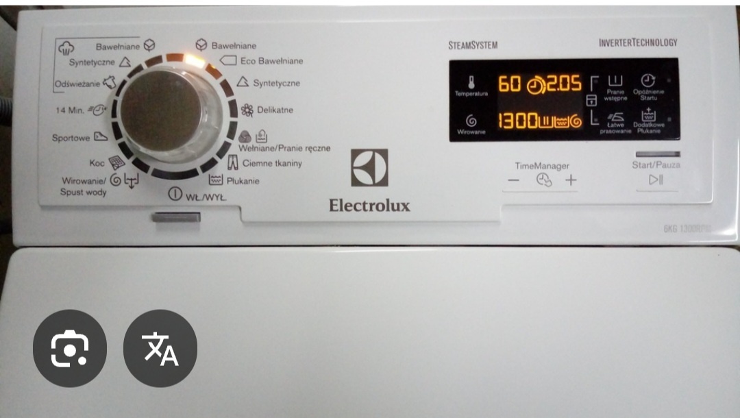 Predám práčku Electrolux EWT1366HGW na náhradné diely