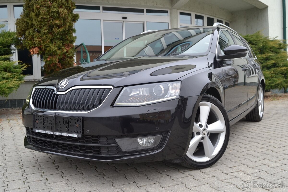 ŠKODA OCTAVIA III COMBI 2.0 TDI, BIXENÓNY, ŤAŽNÉ, TEMPOMAT