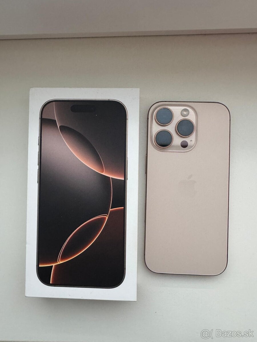 iPhone 16 Pro, 128 GB, Desert Titanium