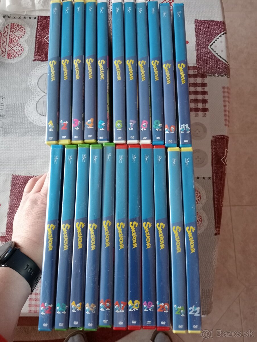 DVD Šmolkovia