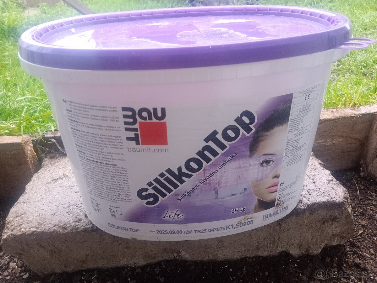 Fasádna omietka Baumit SilikonTop 0908