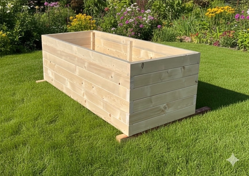 Vyvýšený záhon do 48 hodín