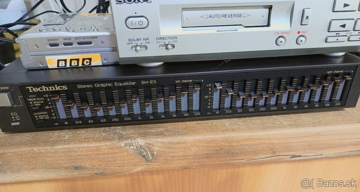 Technics Eqalizér 2x 12 pásmo 31 CM šîrka
