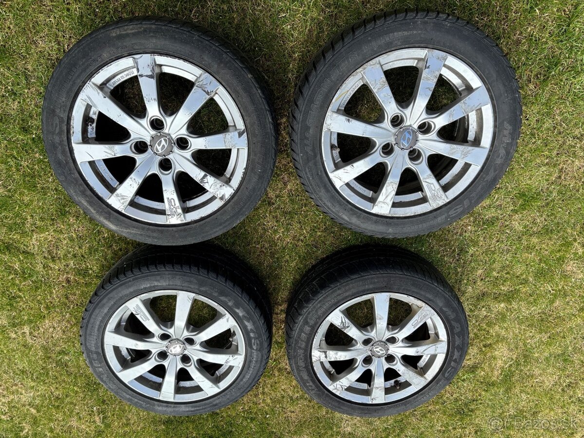 Predám hliníkové disky Hyundai
