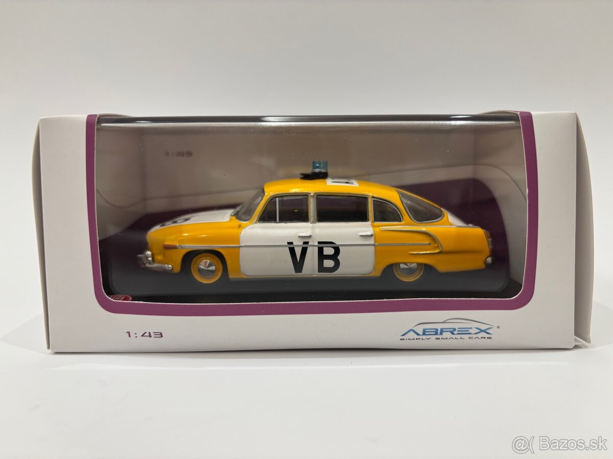 Policajné modely Abrex 1:43