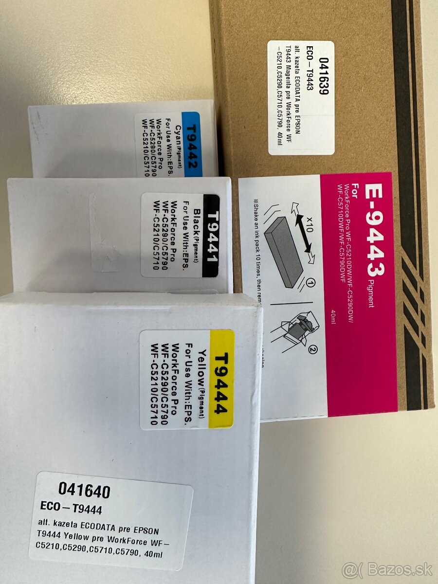 Alternativny atrament Epson T9441, T9442, T9443, T9444