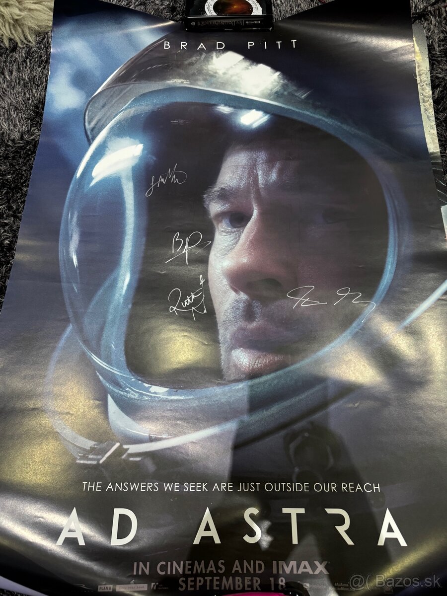 Podpísaný plagát AD ASTRA