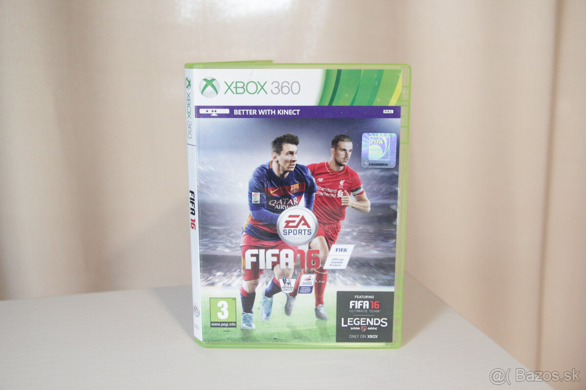 Fifa 16 - Xbox 360 - CZ