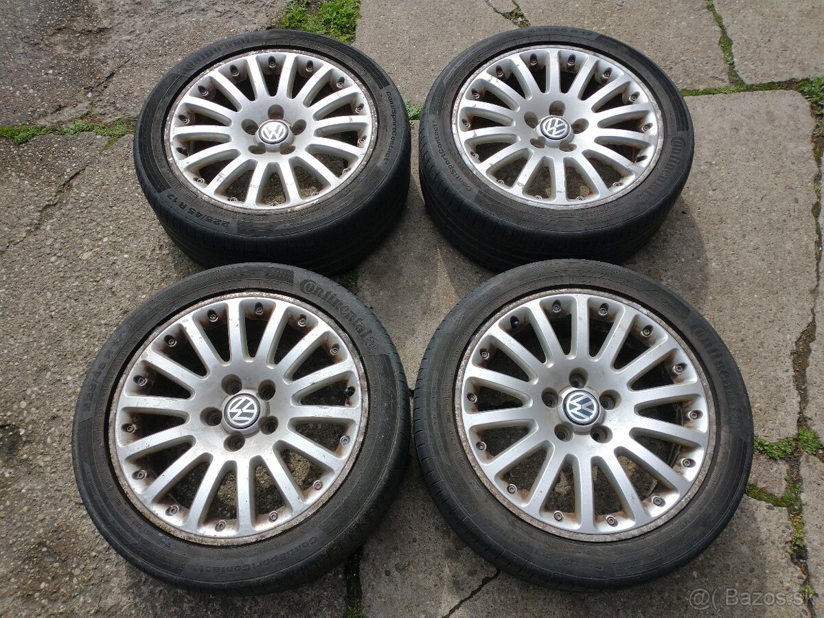 Predam dvojdielne r17 BBS RT 197 VW 225/45 R17