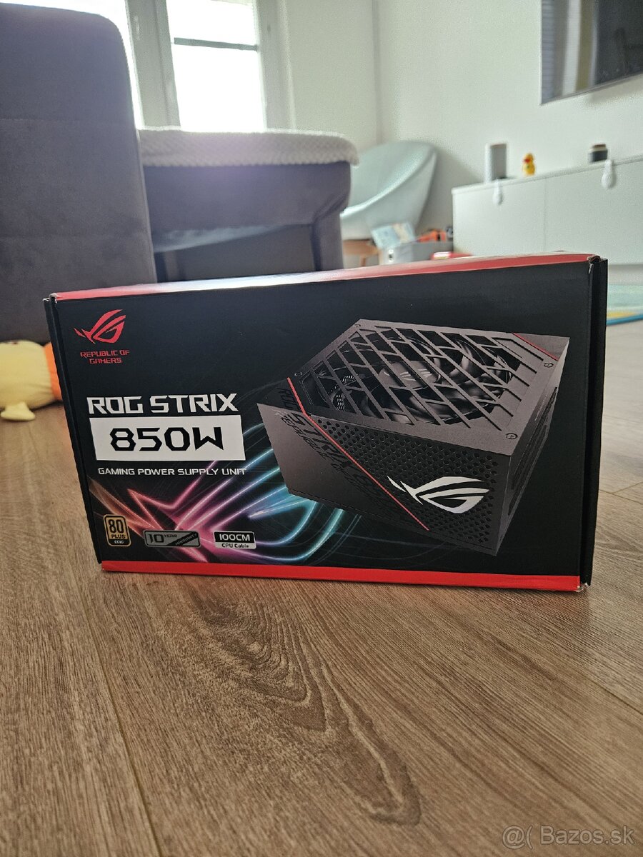 Zdroj Asus ROG STRIX 850W vymenený
