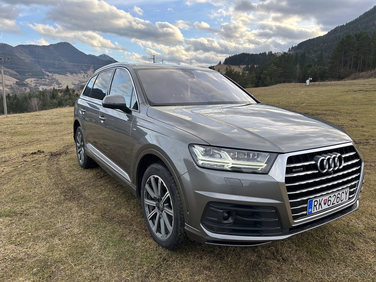 ▶️ Audi Q7 S-line 3.0 TDI 200kw možný odpočet DPH ▶️