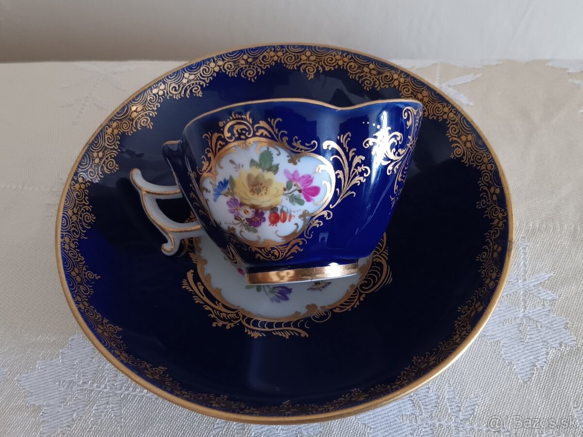 Míšeň, Meissen - porcelánový šálek