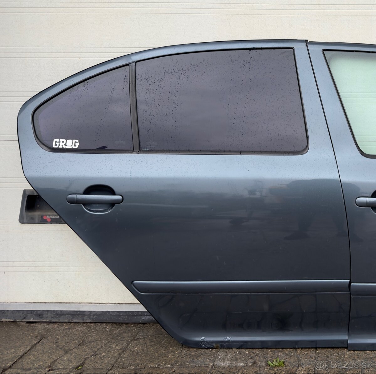 Skoda Octavia 2, prave zadne dvere KOMPLETNE