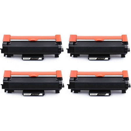 MULTIPACK 4X BROTHER TN-2421 BLACK KOMPATIBILNÝ