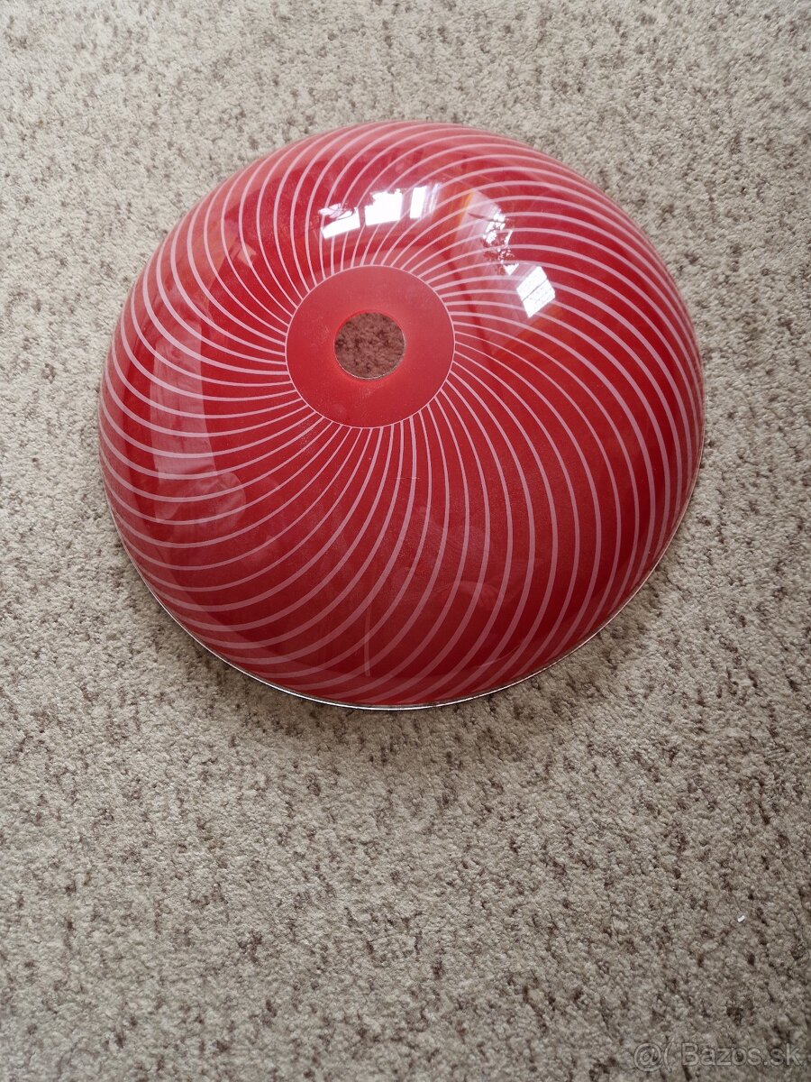 Retro sklenene tienidlo,luster