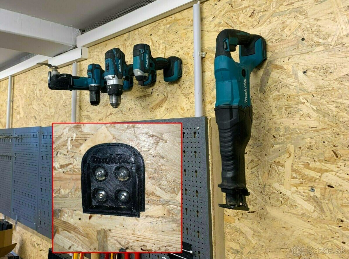 Nástenný držiak na organizáciu Makita LXT 18V