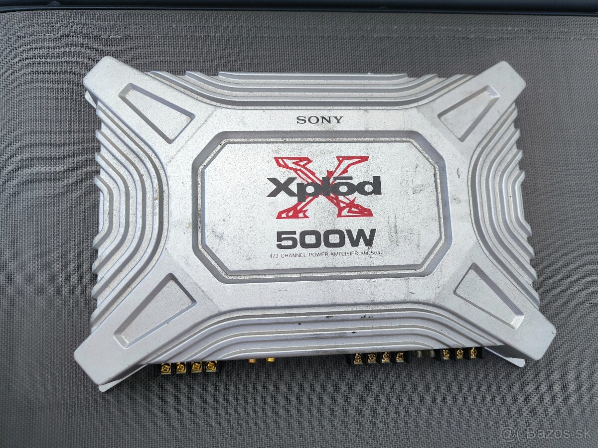 SONY Xplod 4 kanál 500watt
