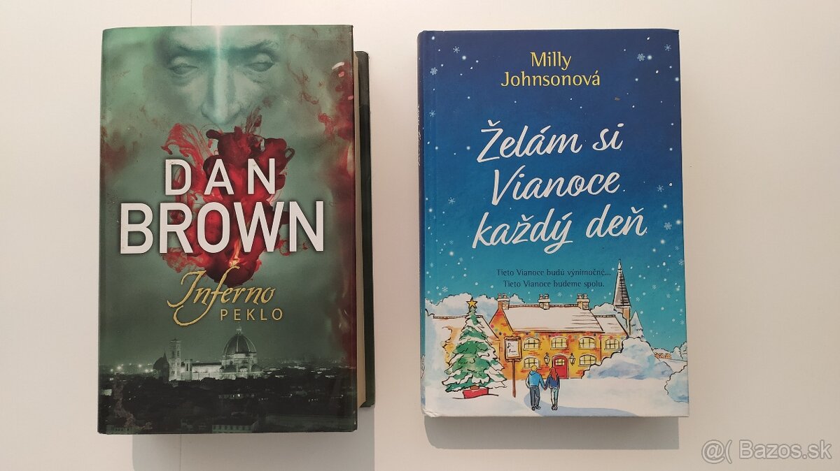 Inferno - Peklo - Dan Brown + Želám si Vianoce každý deň