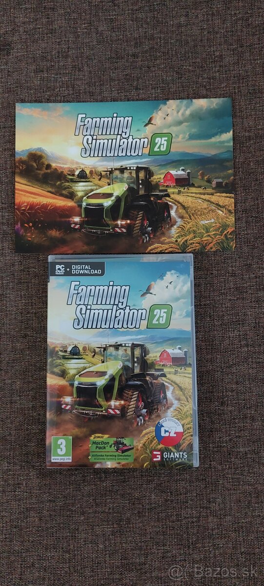 Farming simulátor 25 na PC.