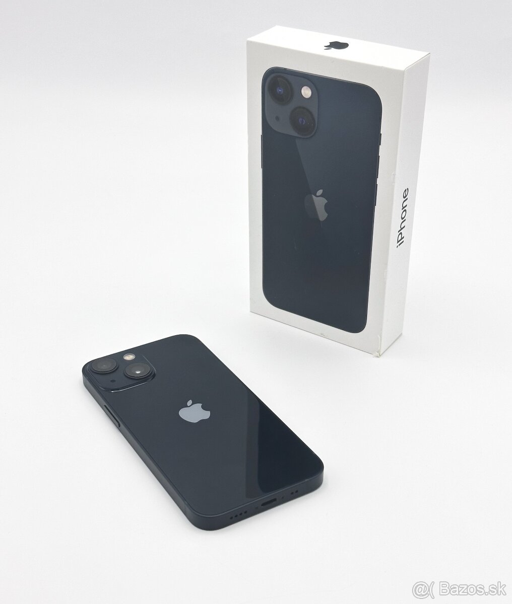 Apple iPhone 13 Mini 128GB Midnight 100% Zdravie Batérie