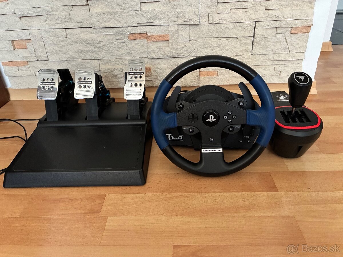 Predám Thrustmaster T150 PRO s riadiacou pákou TH8S