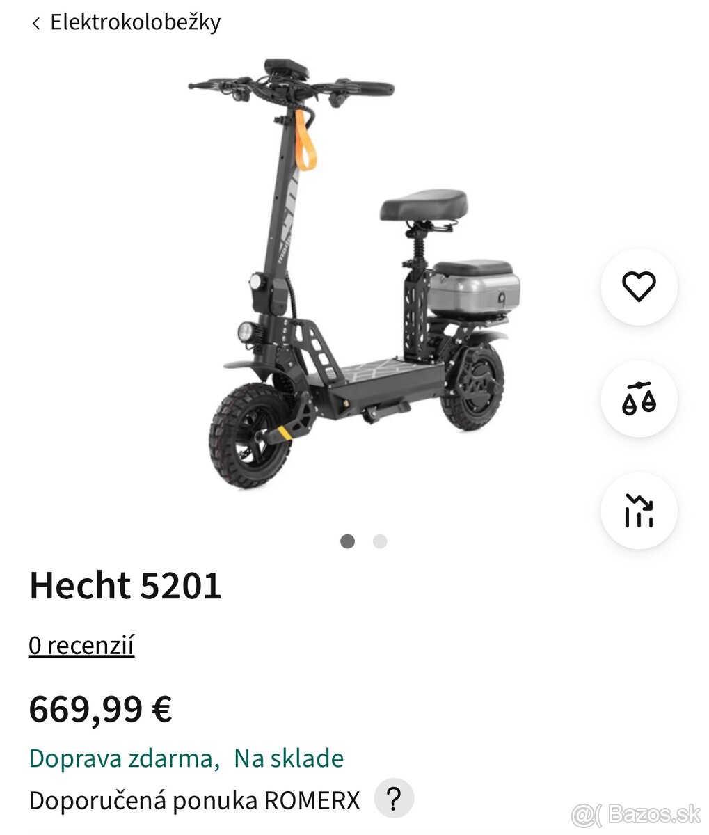 Hecht elektrokolobežka