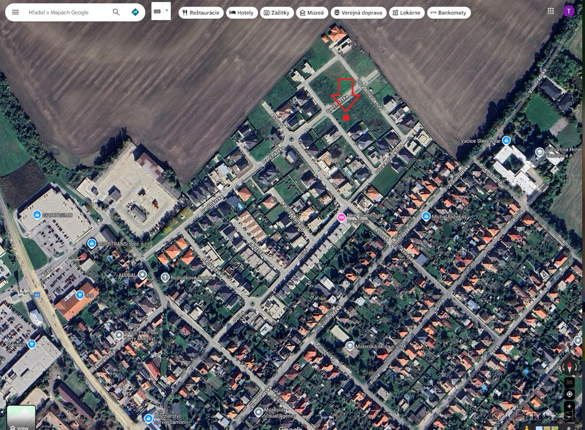 Predam stavebny pozemok Samorin