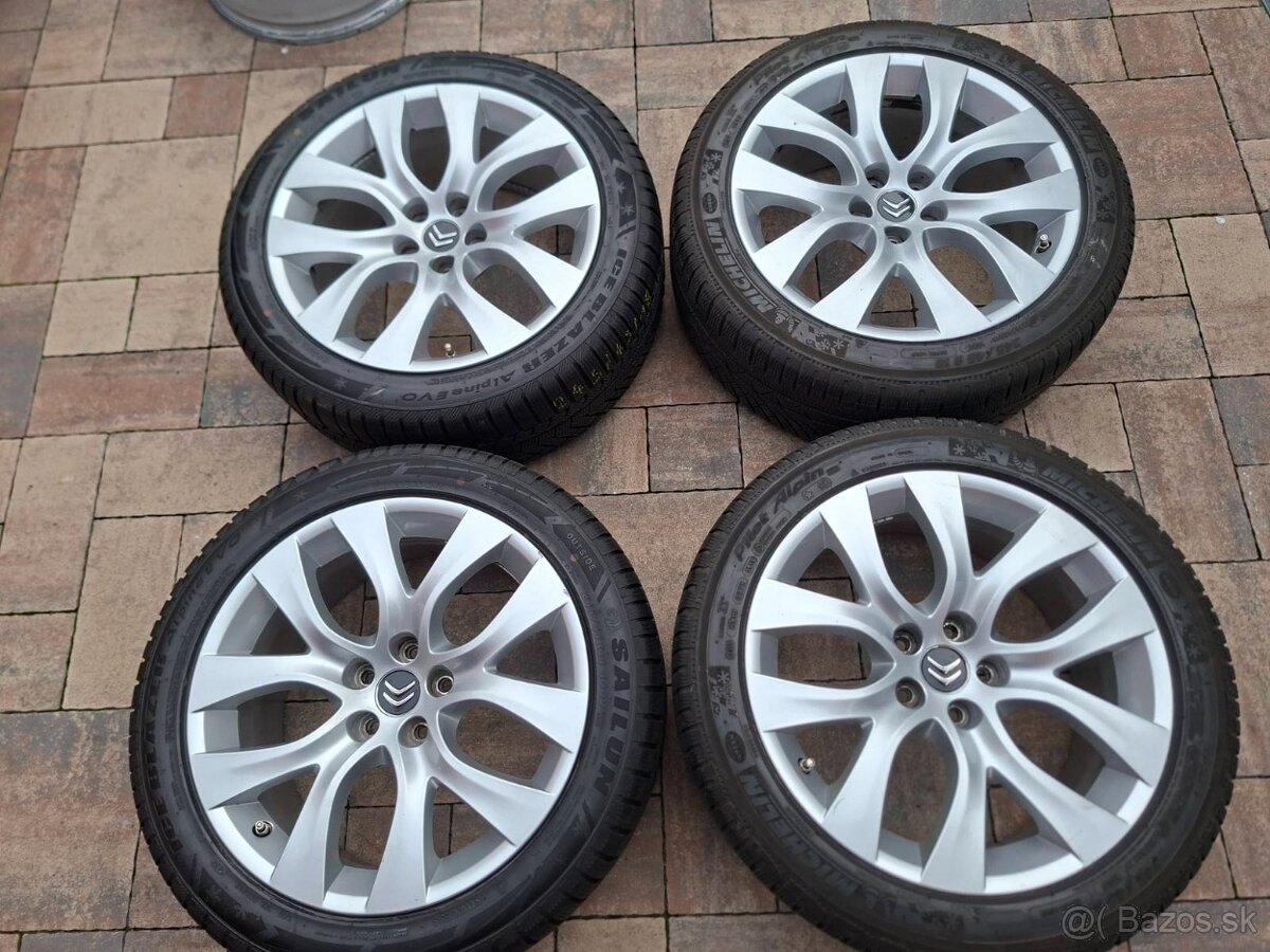 Orig. hliníkové disky Citroen R18, 5x108