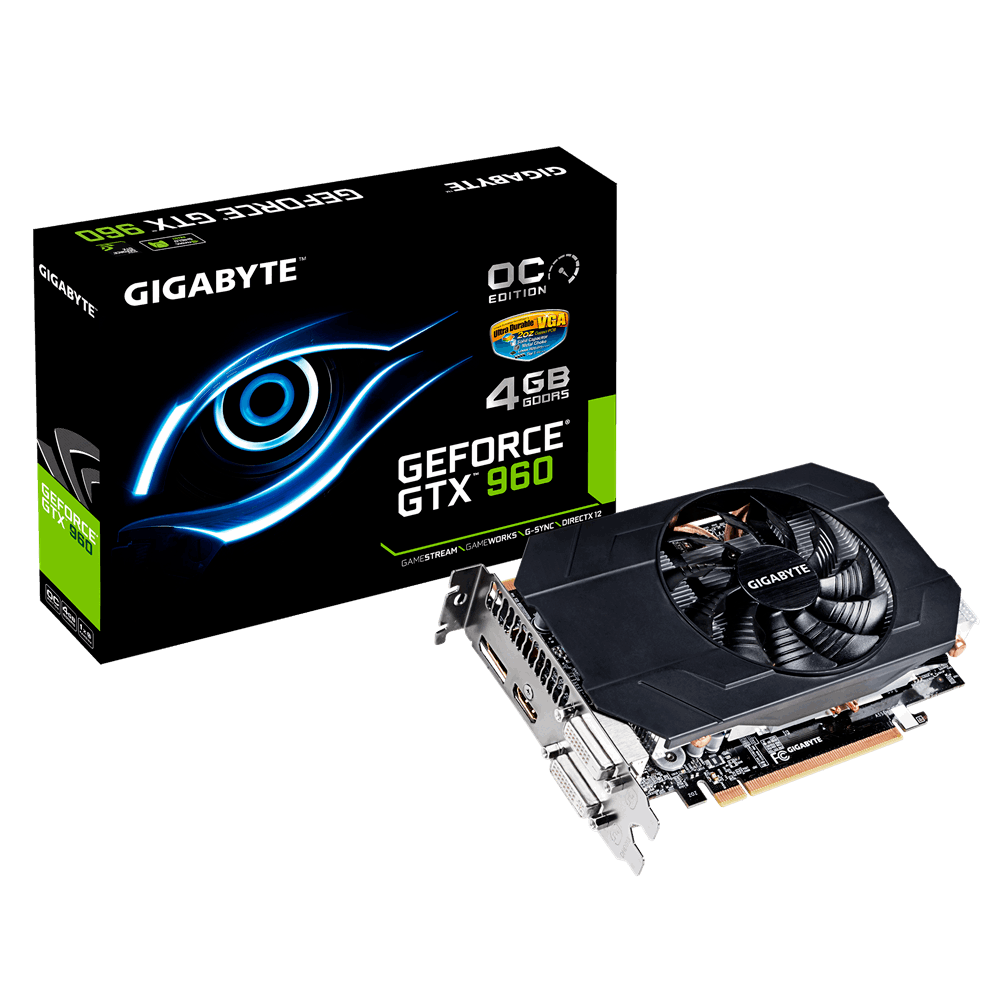 GIGABYTE GTX-960 OC 4GB