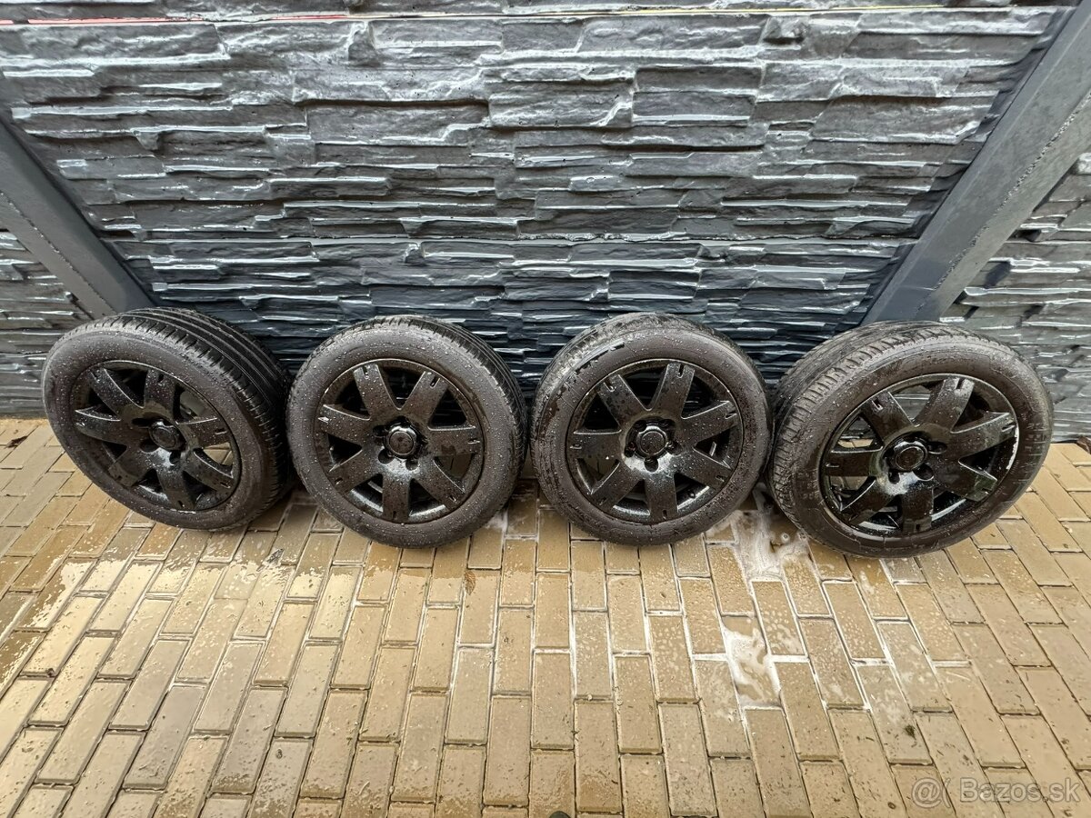 Letná sada kolies 5x112 R16 pneu Kleber 205/55 R16