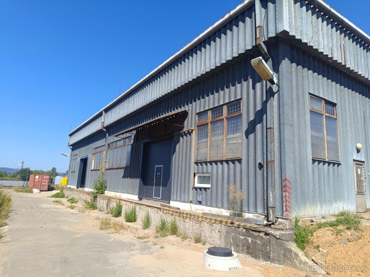 Na prenájom hala 680 m2 Zvolen