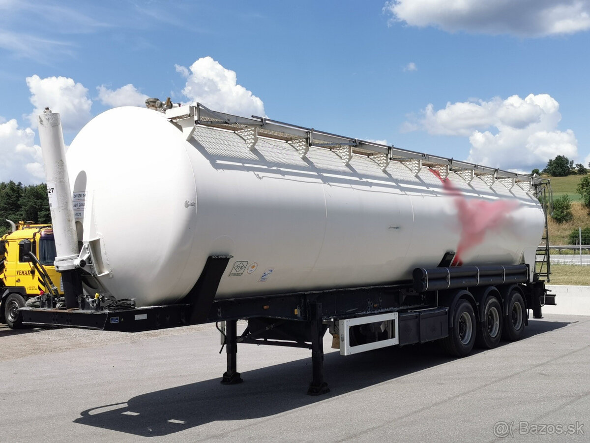 Prodám cisternový návěs FELDBINDER KIP 63m3 silo