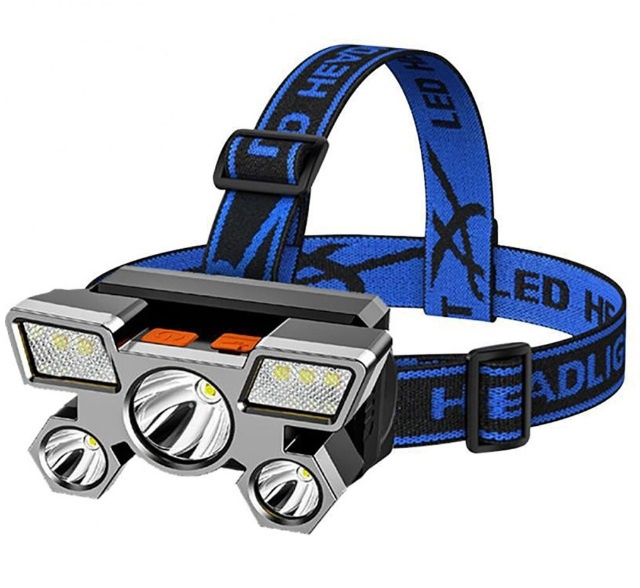 LED čelovka, 4 režimy