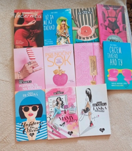 Predám 11 mini knihy Jana Benková