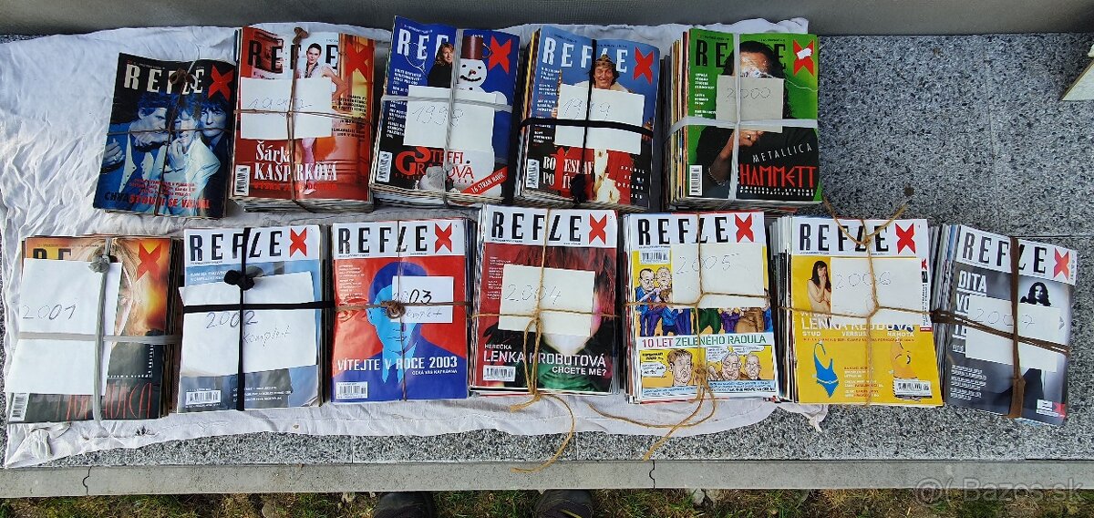 Predám časopisy Reflex