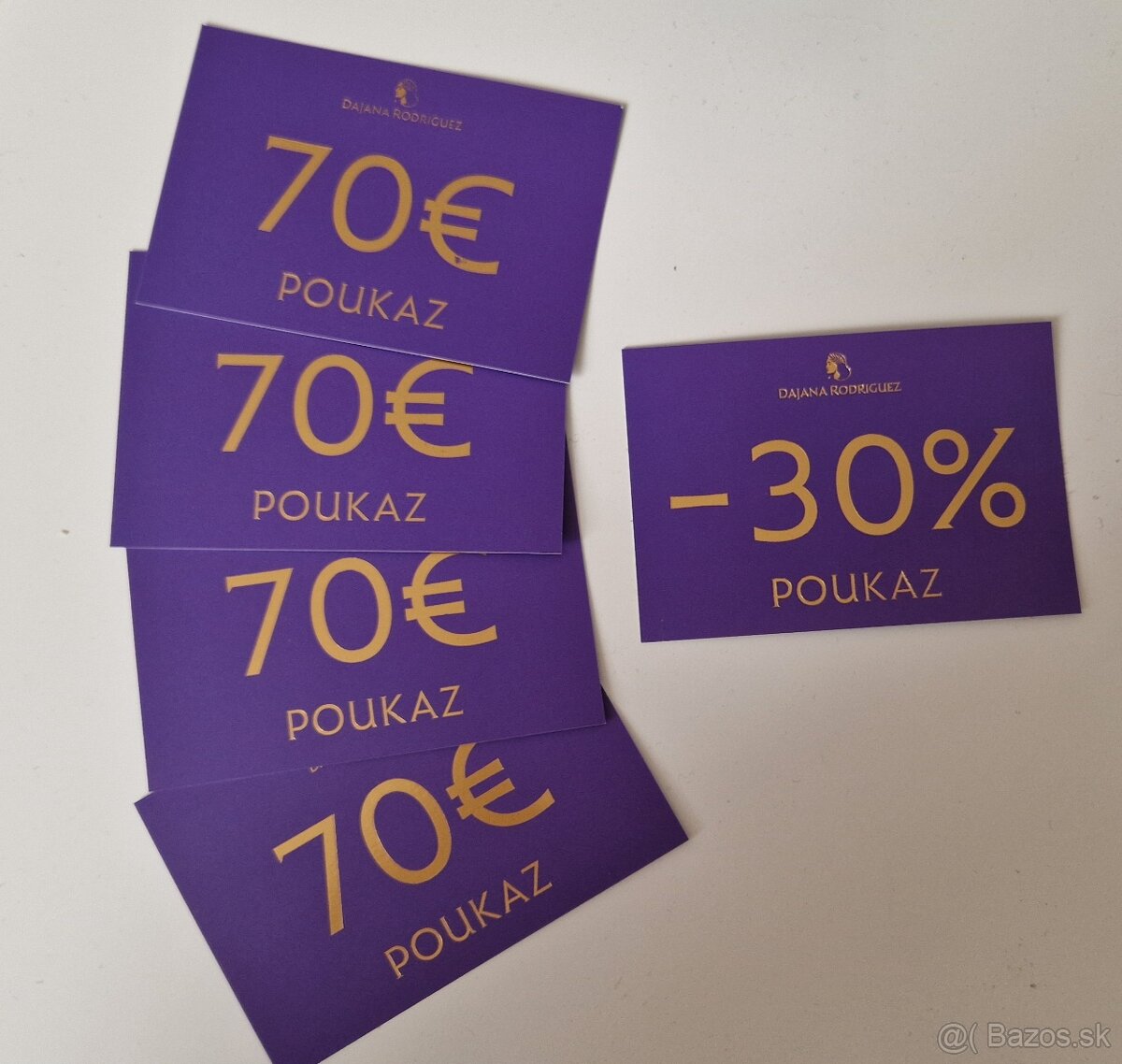 Darčekové poukazy Dajana Rodriguez