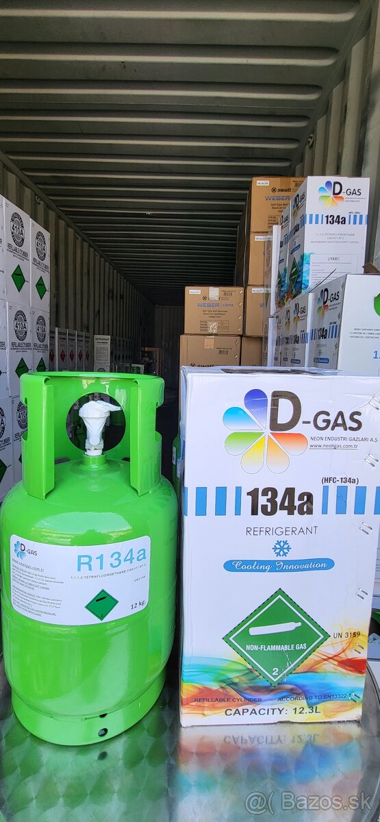 NOVÉ CHLADIVO R 134 A BAZOŠ BAZAR