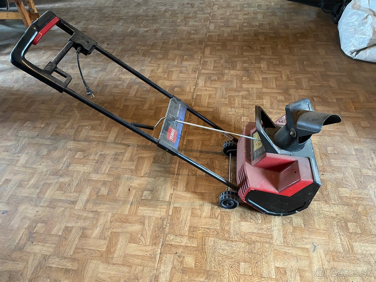 Elektrická snežná fréza