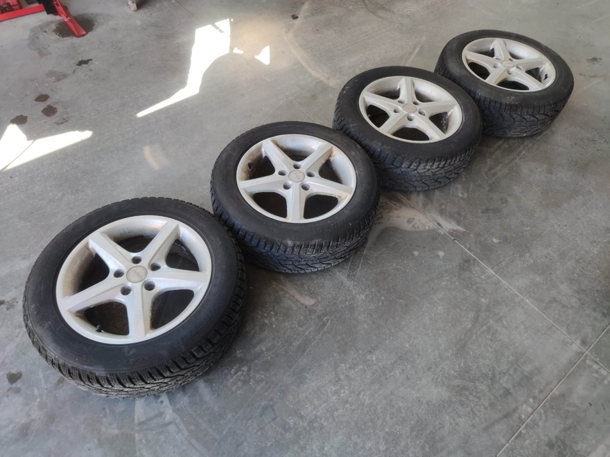 Disky + pneumatiky 215/55 R16 5x112