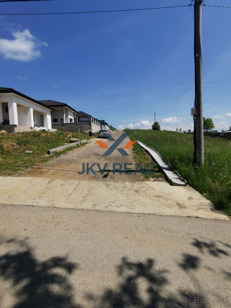 Stavebný pozemok 18 km od Prešova v lone prírody