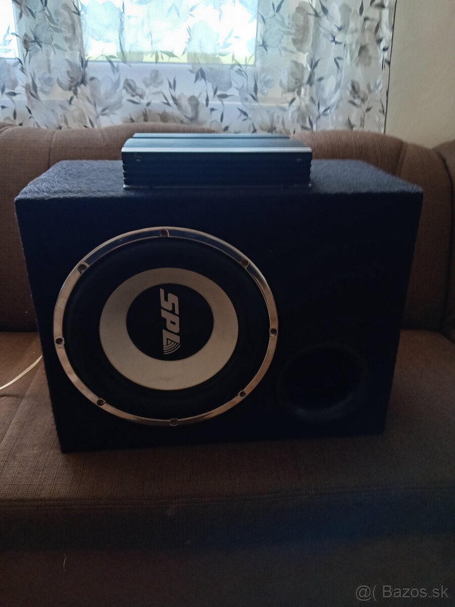 Subwoofer + zosilňovač
