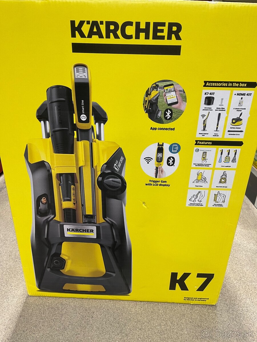 Kärcher K7 Smart Control Black 390€ doklad o kupe