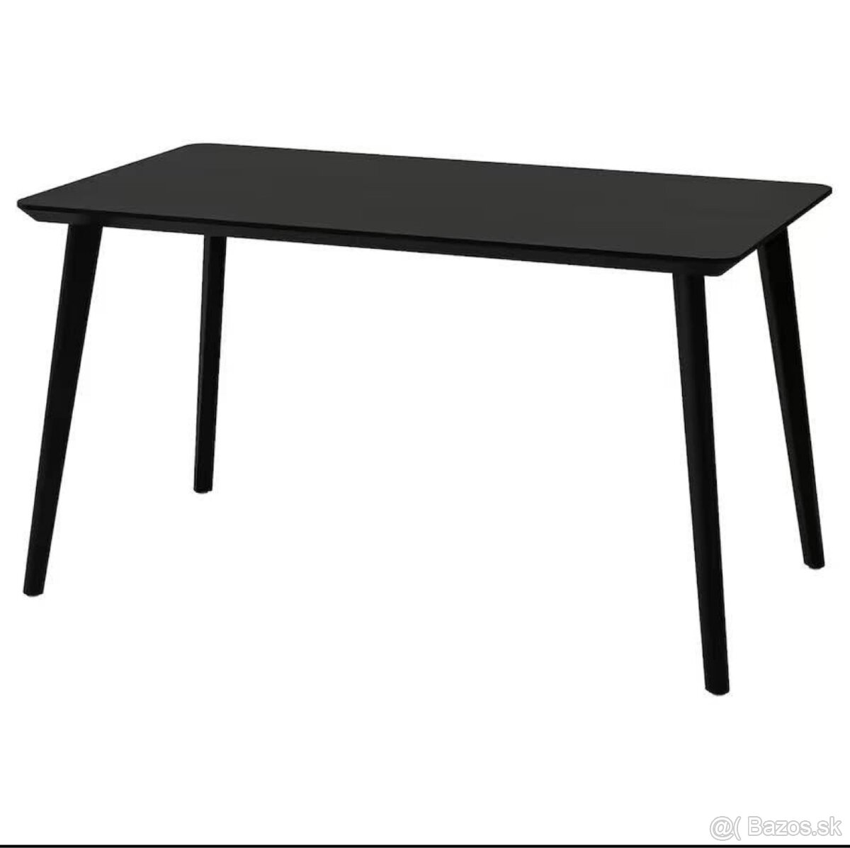IKEA stôl “Lisabo” + Jysk jedálenské stoličky 5 ks