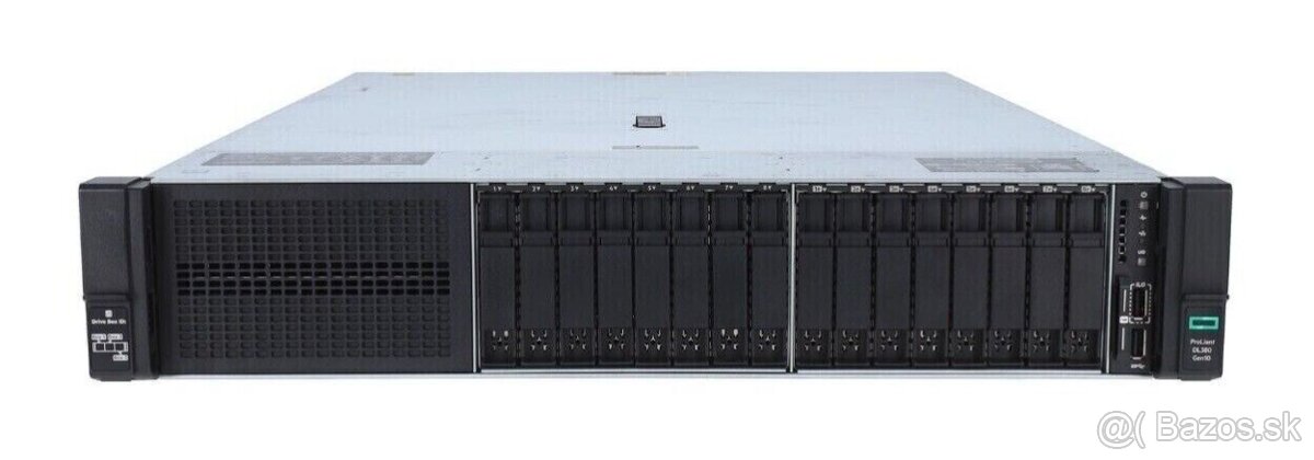 HP DL380 G10 - 2xGOLD 6138, 128GBRAM DDR4,8xSata,8xNVMe