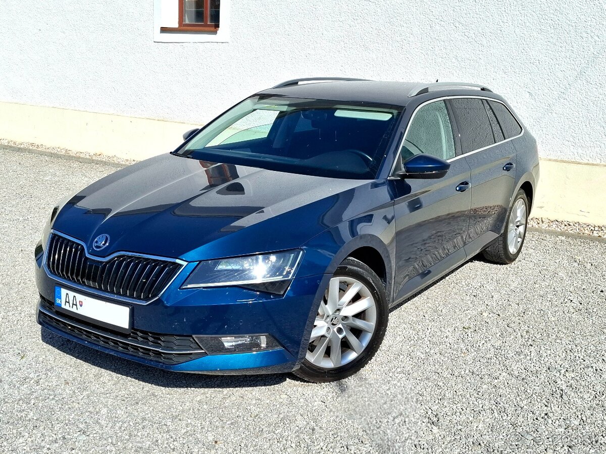 Škoda Superb 3 2.0 TDI 2018 KAMERA LED NAVI FRONT ASSIST