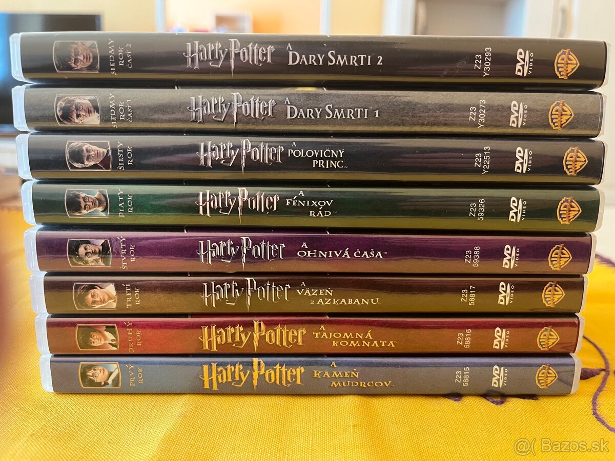 Harry Potter, edícia 8X DVD