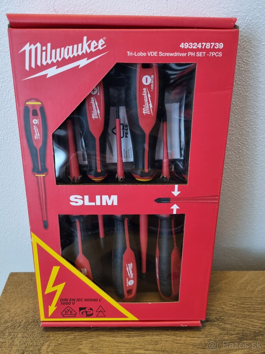 MILWAUKEE SADA TRI-LOBE VDE SKRUTKOVAČOV (7 KS)